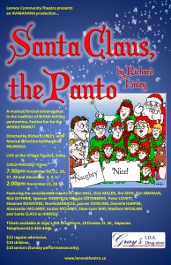Poster for Santa Claus, the Panto
